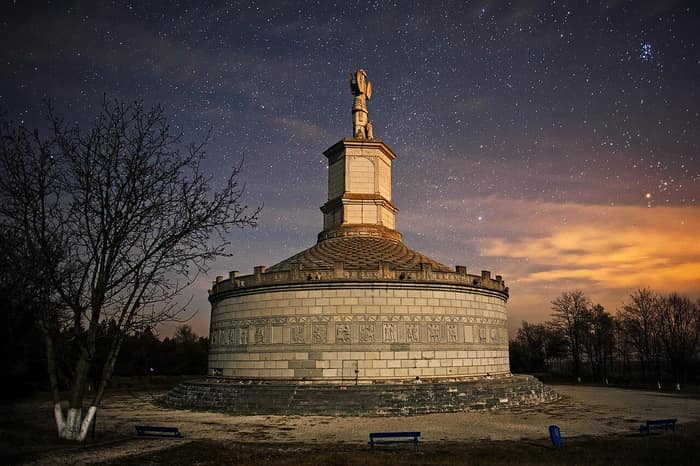 Il monumento Tropaeum Traiani ad Adamclisi