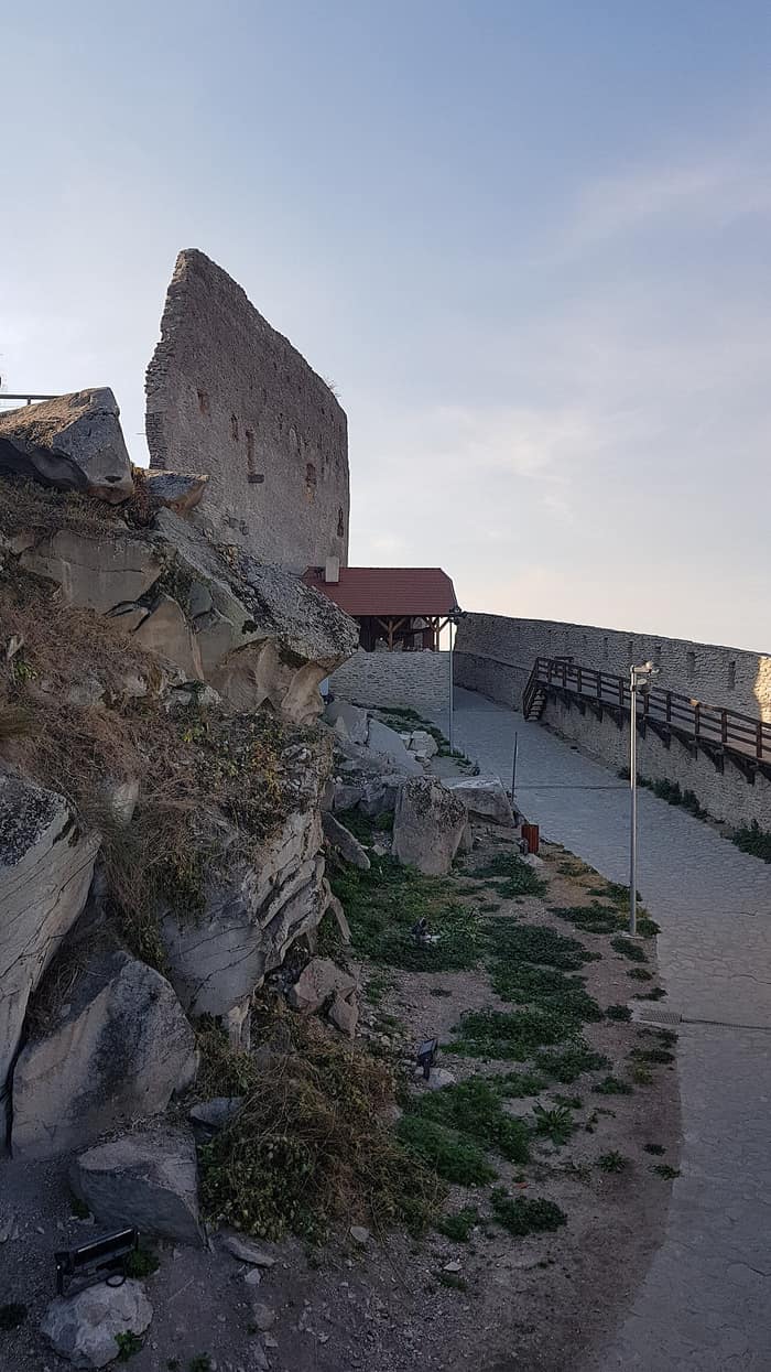 L’ensemble médiéval de la citadelle de Deva, vue 2