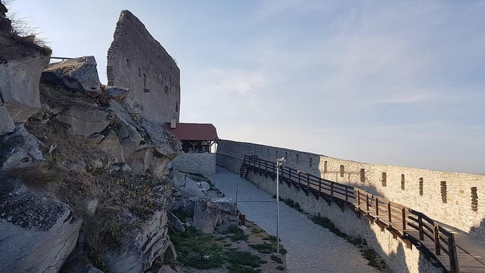 L’ensemble médiéval de la citadelle de Deva, vue 3