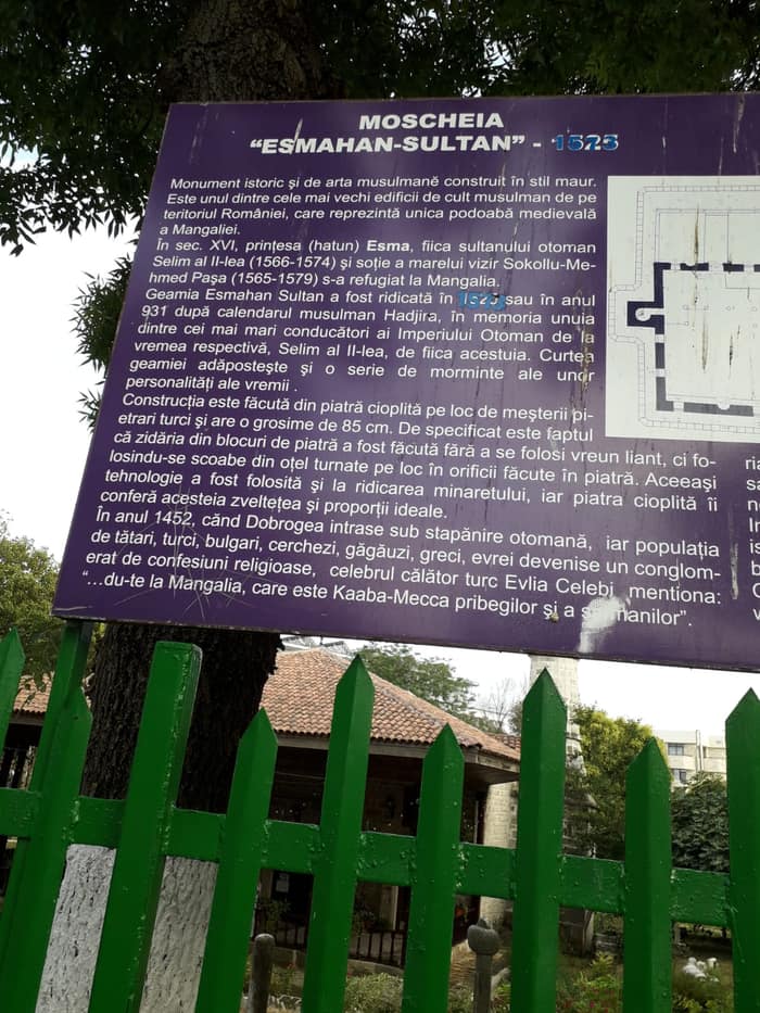 Il complesso della moschea di Mangalia, seconda vista