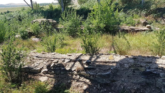 Site archéologique de Dinogetia, vue 2