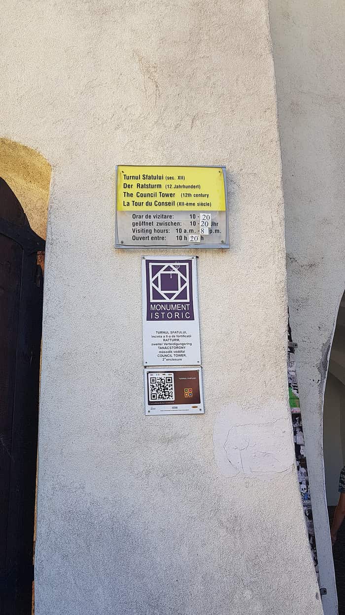 Tour du Conseil de Sibiu, vue 1