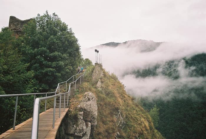 Citadelle de Poenari, vue 1