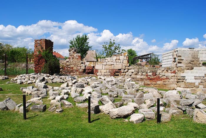 Castrul roman Apulum din Alba Iulia, prima imagine