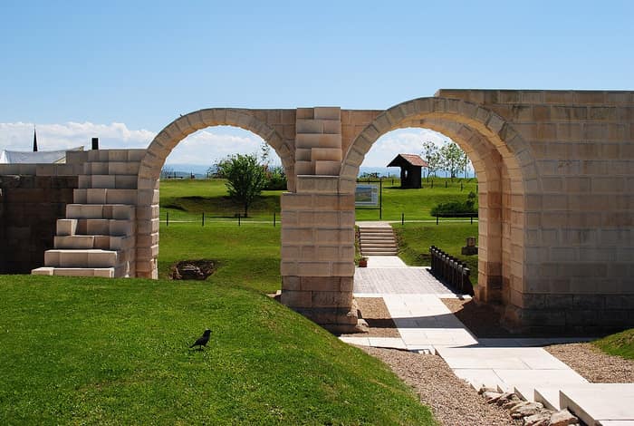 Castrul roman Apulum din Alba Iulia, a doua imagine