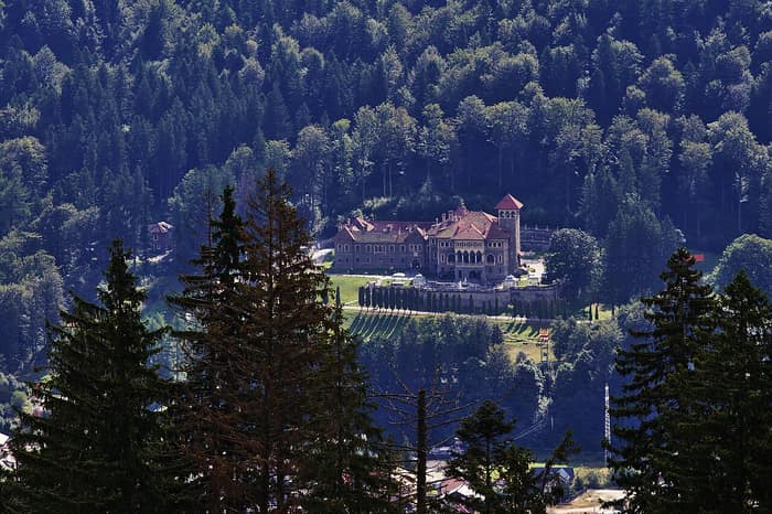 L’ensemble Cantacuzino à Bușteni, vue 2