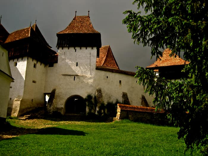 Die Kirchenburg Viscri im Kreis Brașov