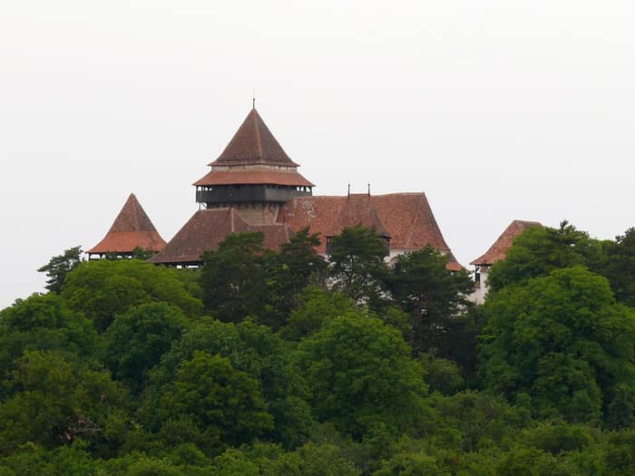 Die Kirchenburg Viscri, zweite Ansicht