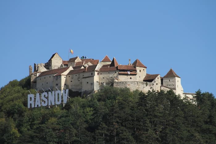 L’ensemble de la forteresse de Râșnov