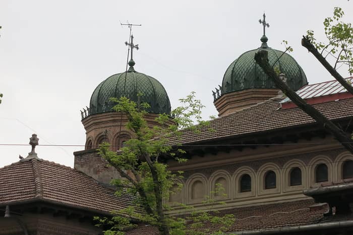 L’ensemble du monastère d’Antim à Bucarest