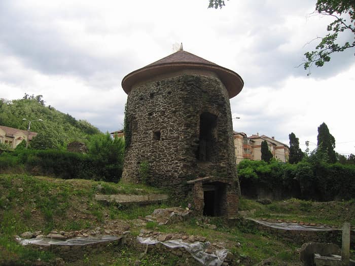 Il Castello Báthory di Șimleu Silvaniei, veduta generale