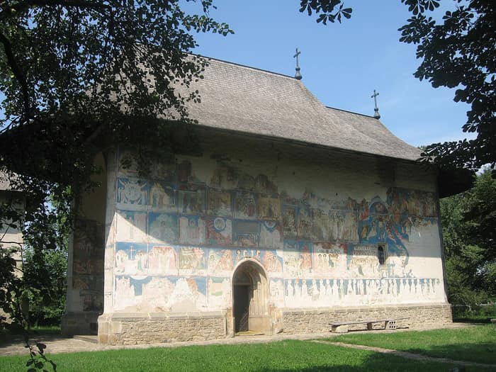 Kloster Arbore, die bemalte Kirche der Enthauptung Johannes des Täufers