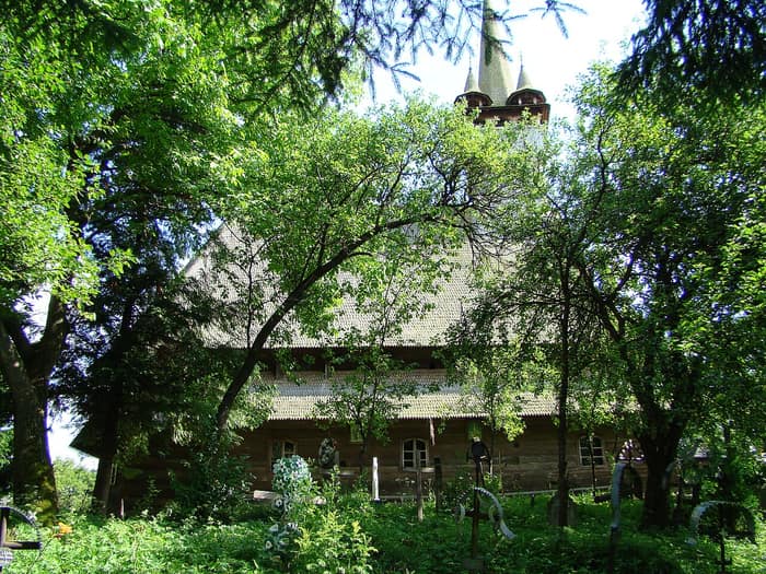 Chiesa lignea di Budești Josani, vista 2