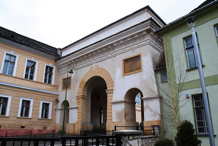 Brașov, Südwestseite der alten Befestigung, Ansicht 1