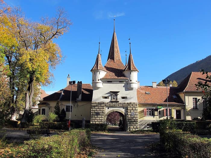 La porte Catherine, tour-porte Renaissance à Brașov