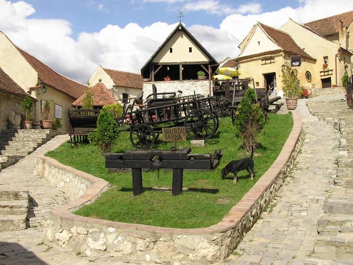Forteresse de Râșnov, seconde vue