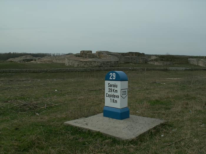 La borne milliaire de Capidava