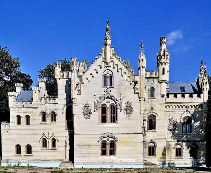 Castelul de la Miclăușeni, vedere generală