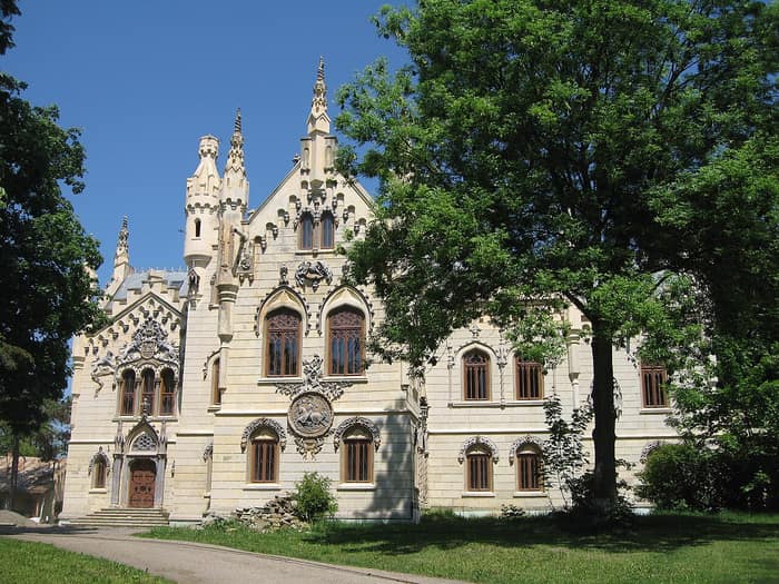 Il palazzo Sturdza a Miclăușeni