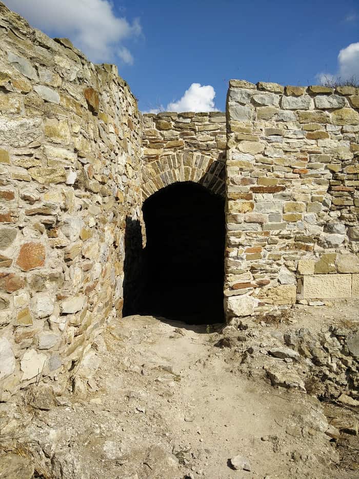 Der Fluchttunnel von Halmyris