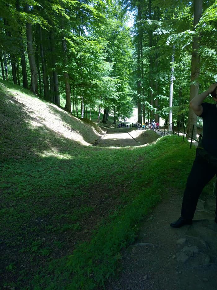 Entrée de la citadelle de Sarmizegetusa, vue 1