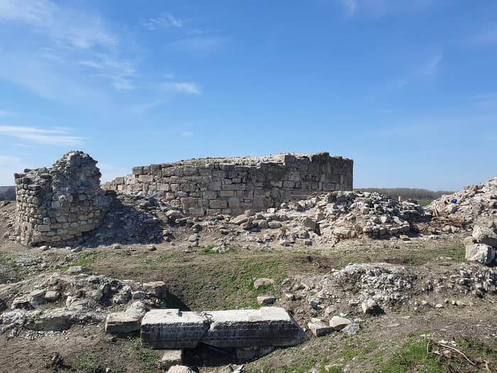 La forteresse de Turnu, vue générale