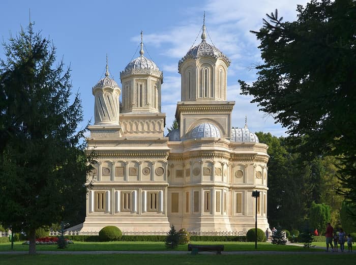 Die Entschlafungskirche des Klosters Curtea de Argeș