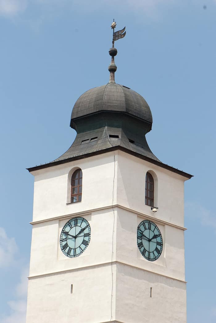 La tour de l’horloge de Sibiu, autre vue