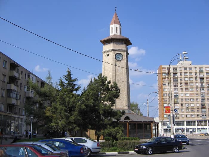 Torre dell’Orologio di Giurgiu, veduta 1