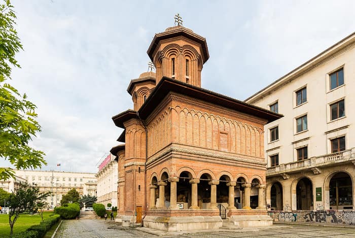 Die Kretzulescu-Kirche im Zentrum von Bukarest