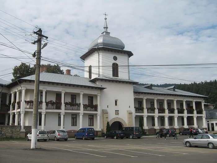 Il monastero di Văratec nel distretto di Neamț