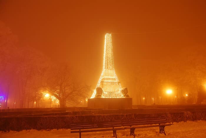 Obélisque aux lions, vue 1