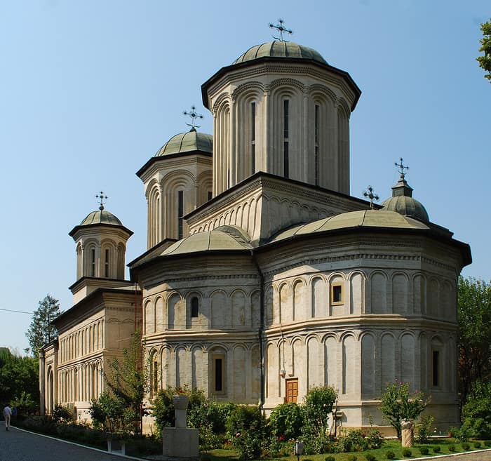 Die Kirche des Klosters Radu Vodă in Bukarest