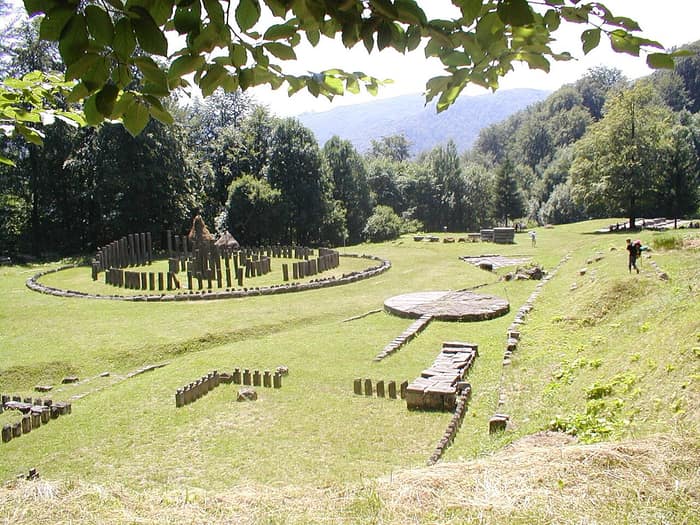 Überreste der Heiligtümer von Sarmizegetusa Regia