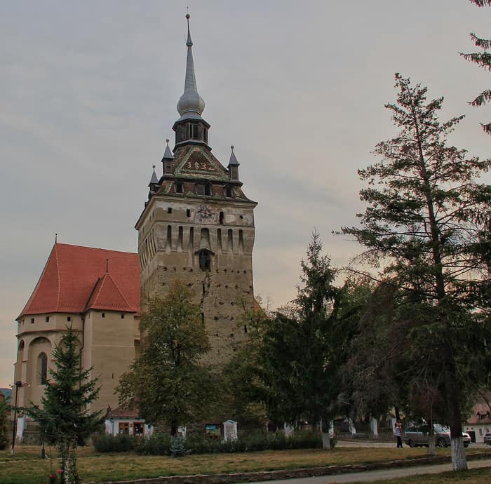 Turnul bisericii fortificate din Saschiz